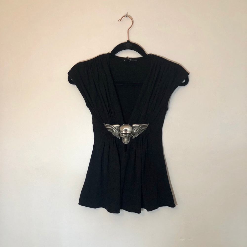 Rebel Yell Skyy Skull Top